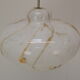 Mid-century glass pendant 1960's
