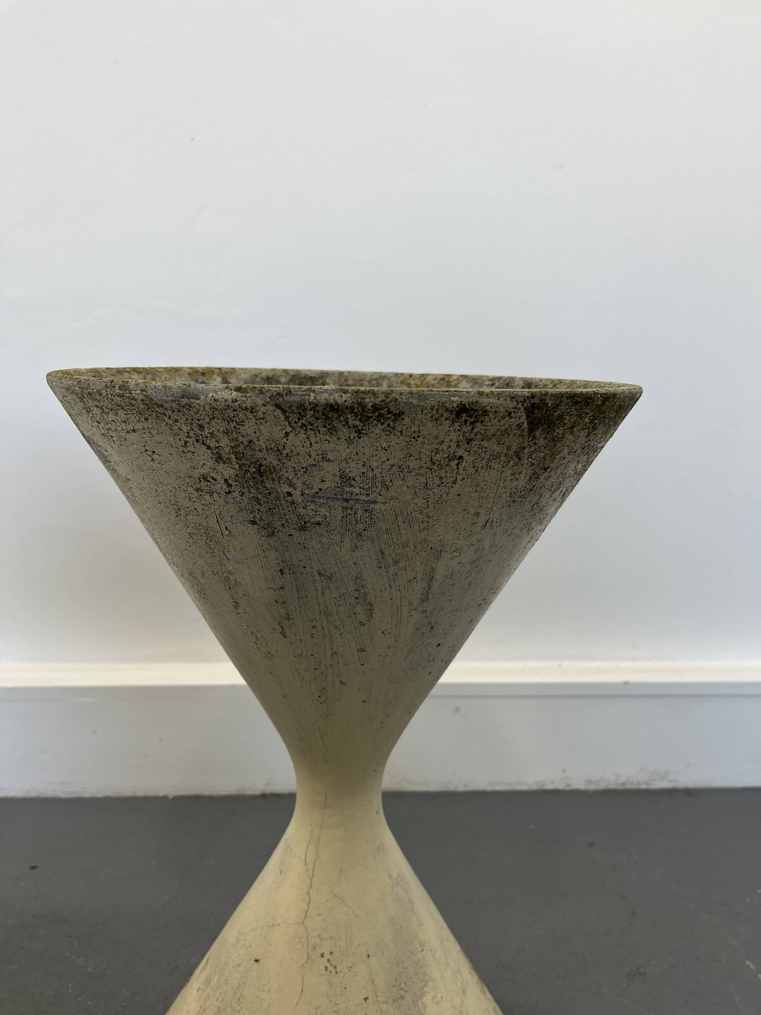 3 planters design Anton Bee assisted by Guhl edition Eternit 1958
