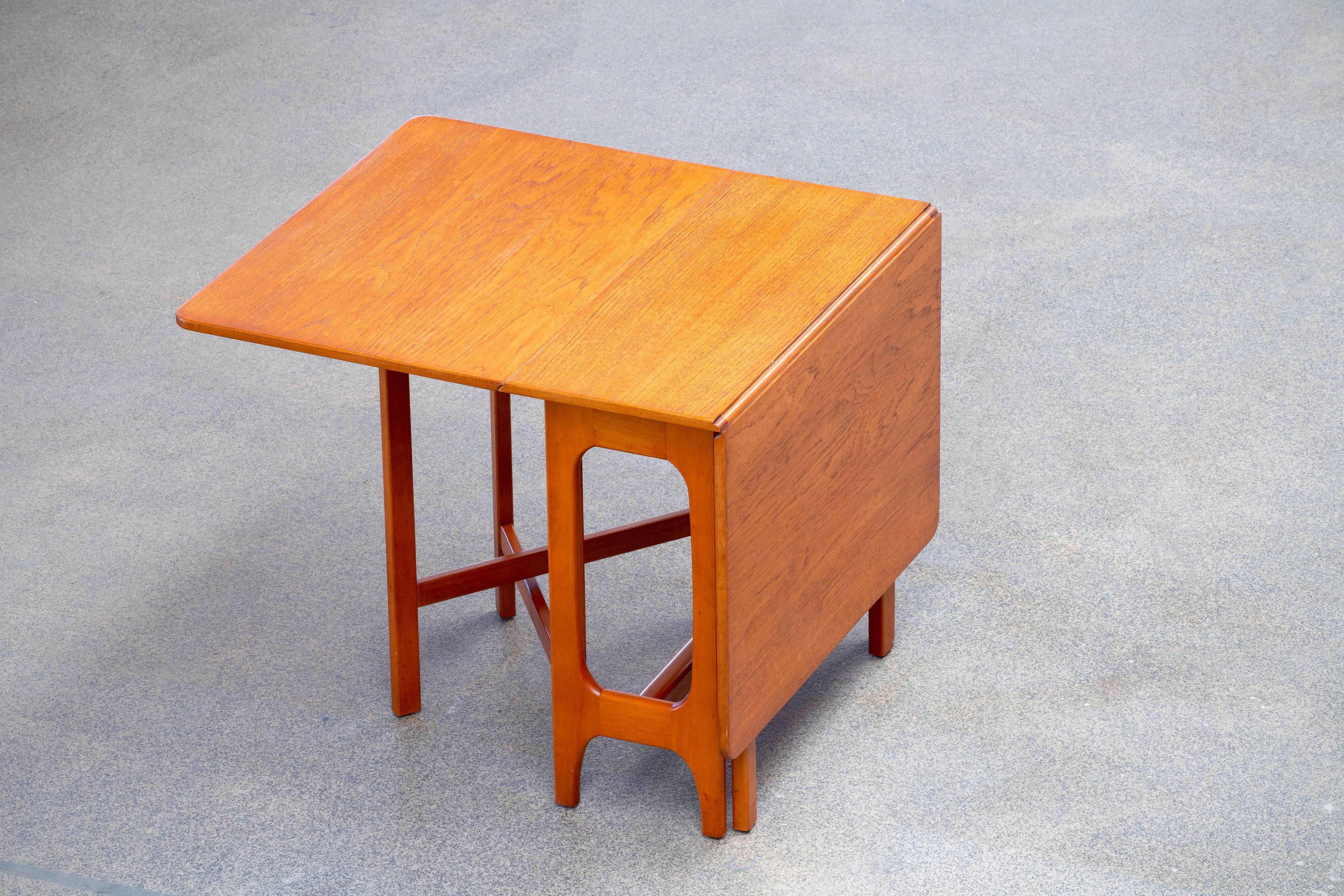 Scandinavian folding table 1960