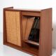 Cabinet mural danois en teck