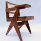 Pierre Jeanneret chaise modèle à  écritoire