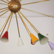 Lustre in the style of Italian creations of the 60s