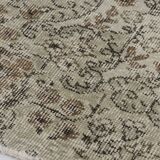 Grey Oushak Area Rug