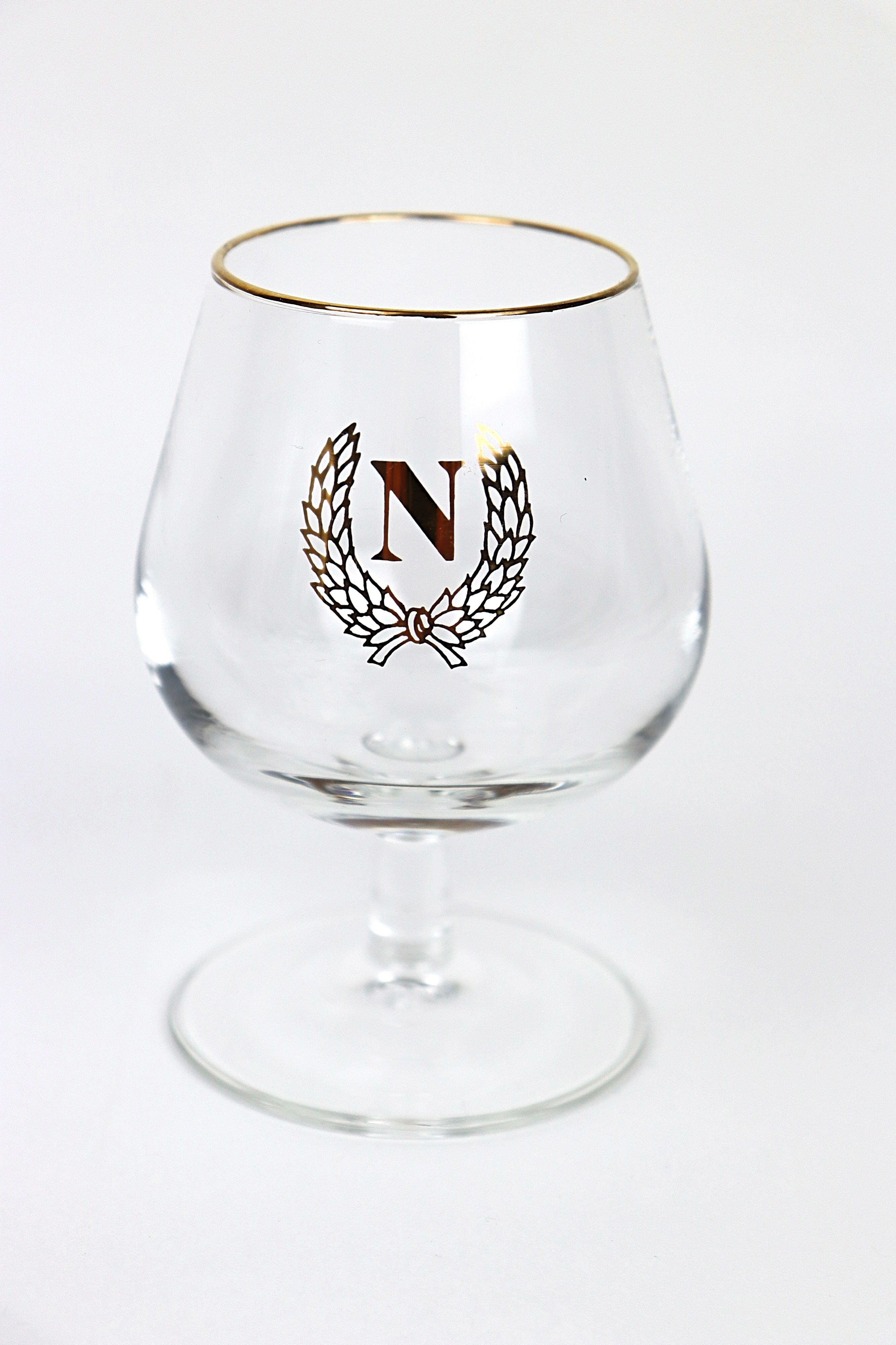 6 glasses of cognac "N"