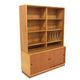 Scandinavian "Öresund" oak bookcase, Børge Mogensen, Sweden, 1960