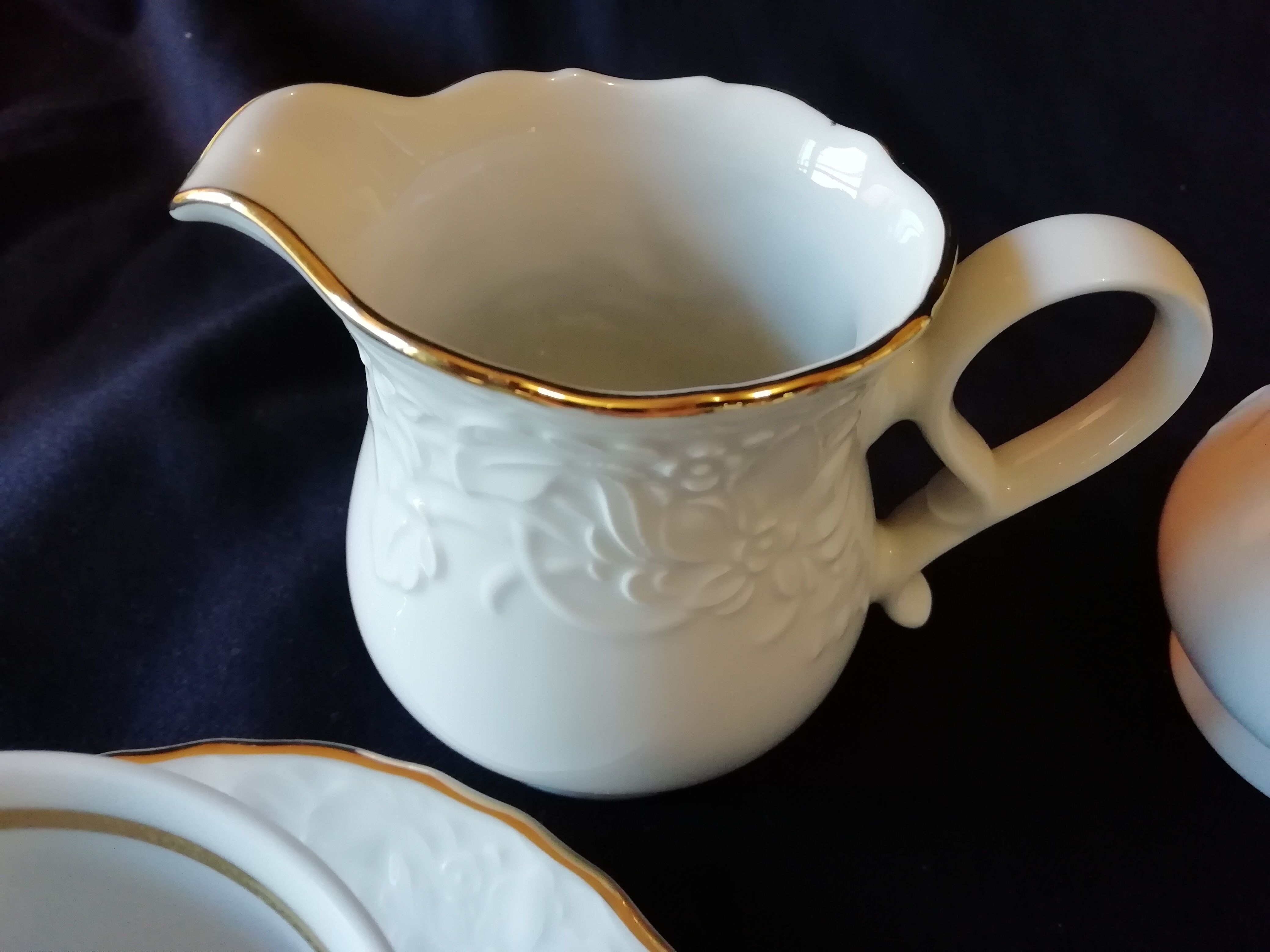 MITTERTEICH Bavaria. Service a café 12 people porcelain signed
