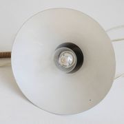 Vintage metal lacquered table/desk lamp