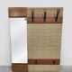 Vintage wall coat rack hall wardrobe 1960