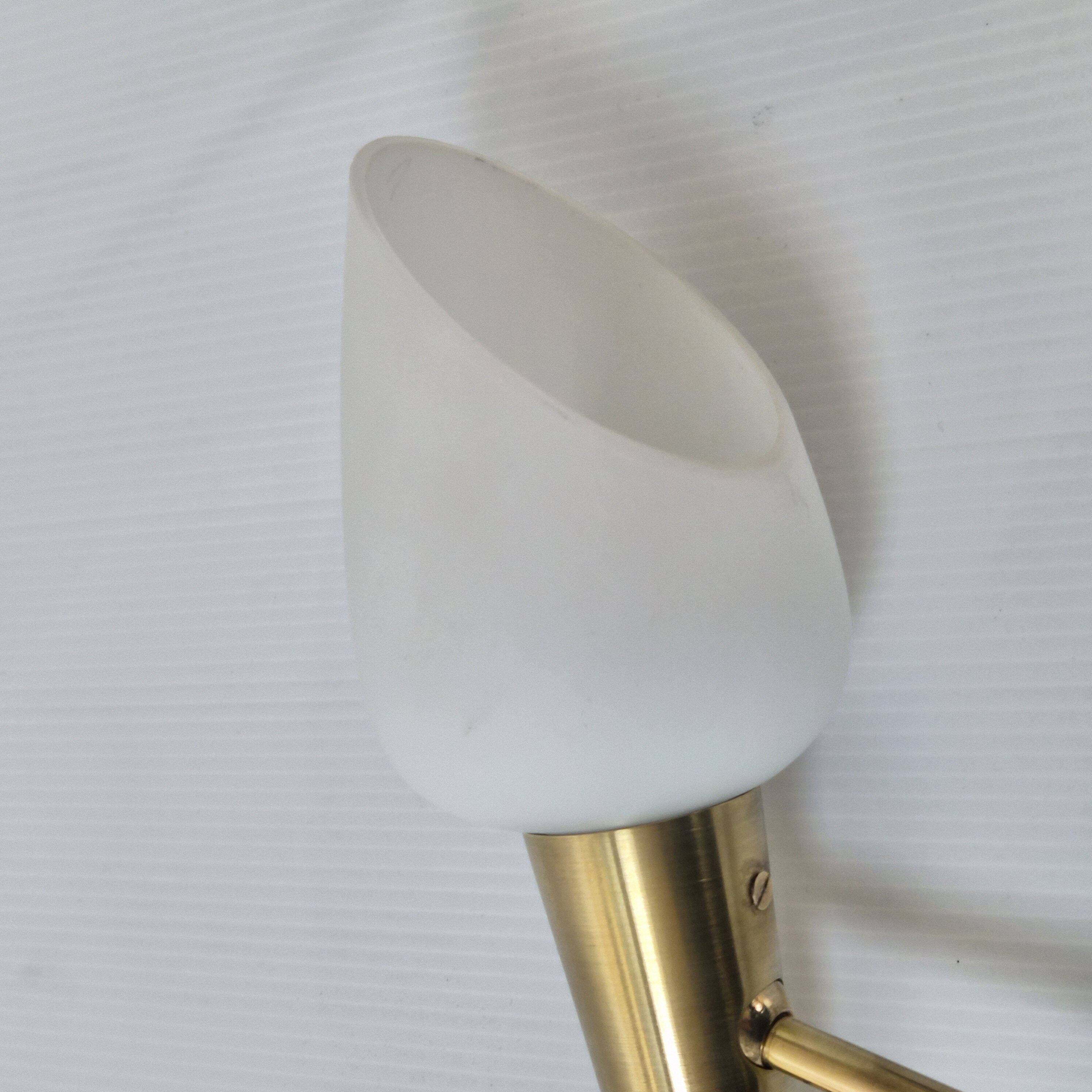 Pair of vintage wall lights from the 1950s.