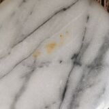 Ashtray and marble under glass