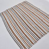 Oushak Vintage Stripe Hemp Rug sku 3683