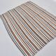 Oushak Vintage Stripe Hemp Rug sku 3683