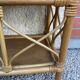 Vintage rattan shelf