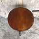 Sellette table appoint tripode bois vintage #a148
