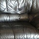 3 seater leather sofa