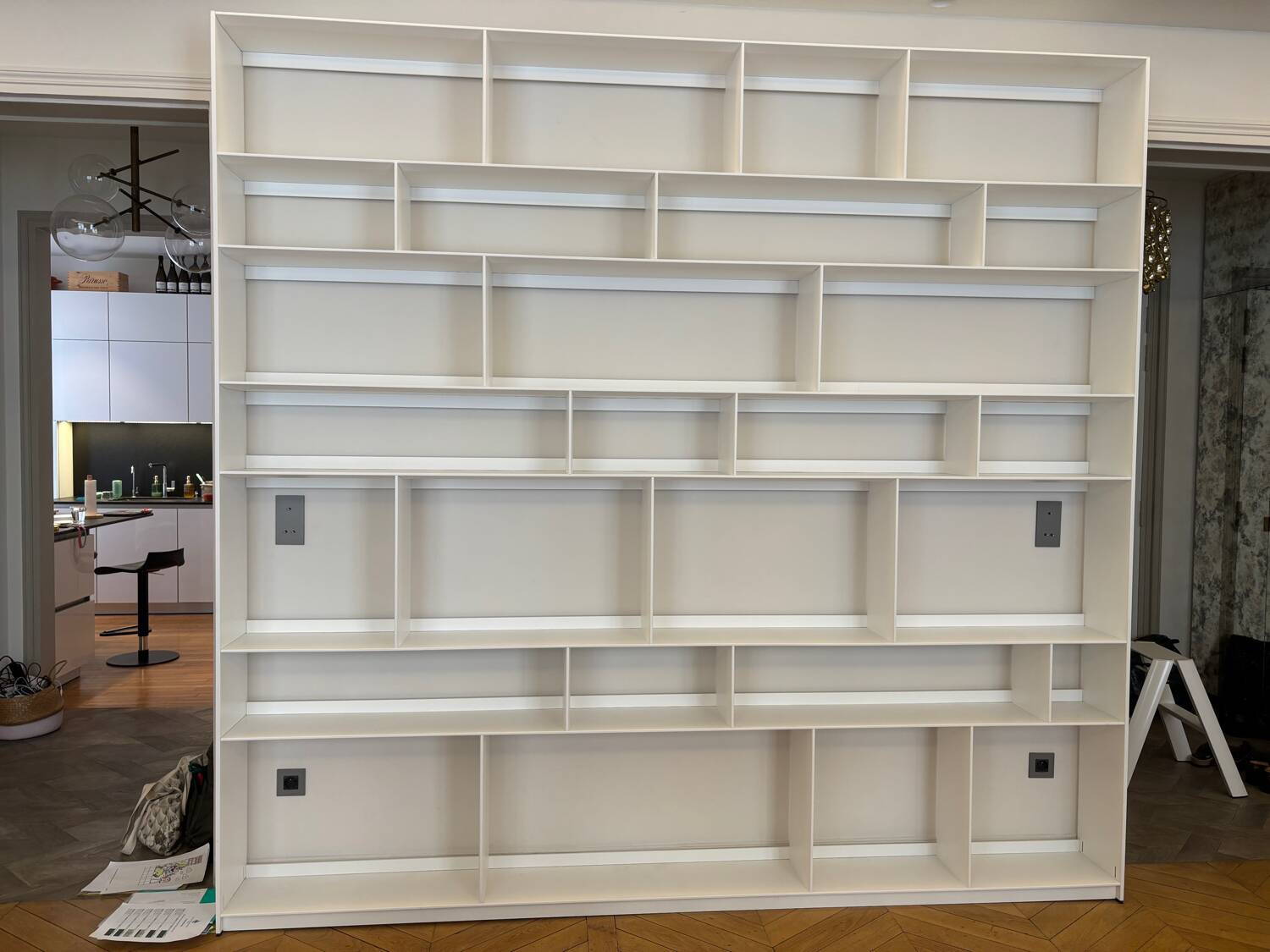Flat B&B Italia Library
