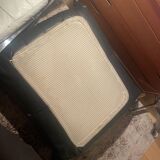 Togo grained leather ottoman