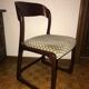 1 lot de 6 chaises baumann modèle  "traineau"