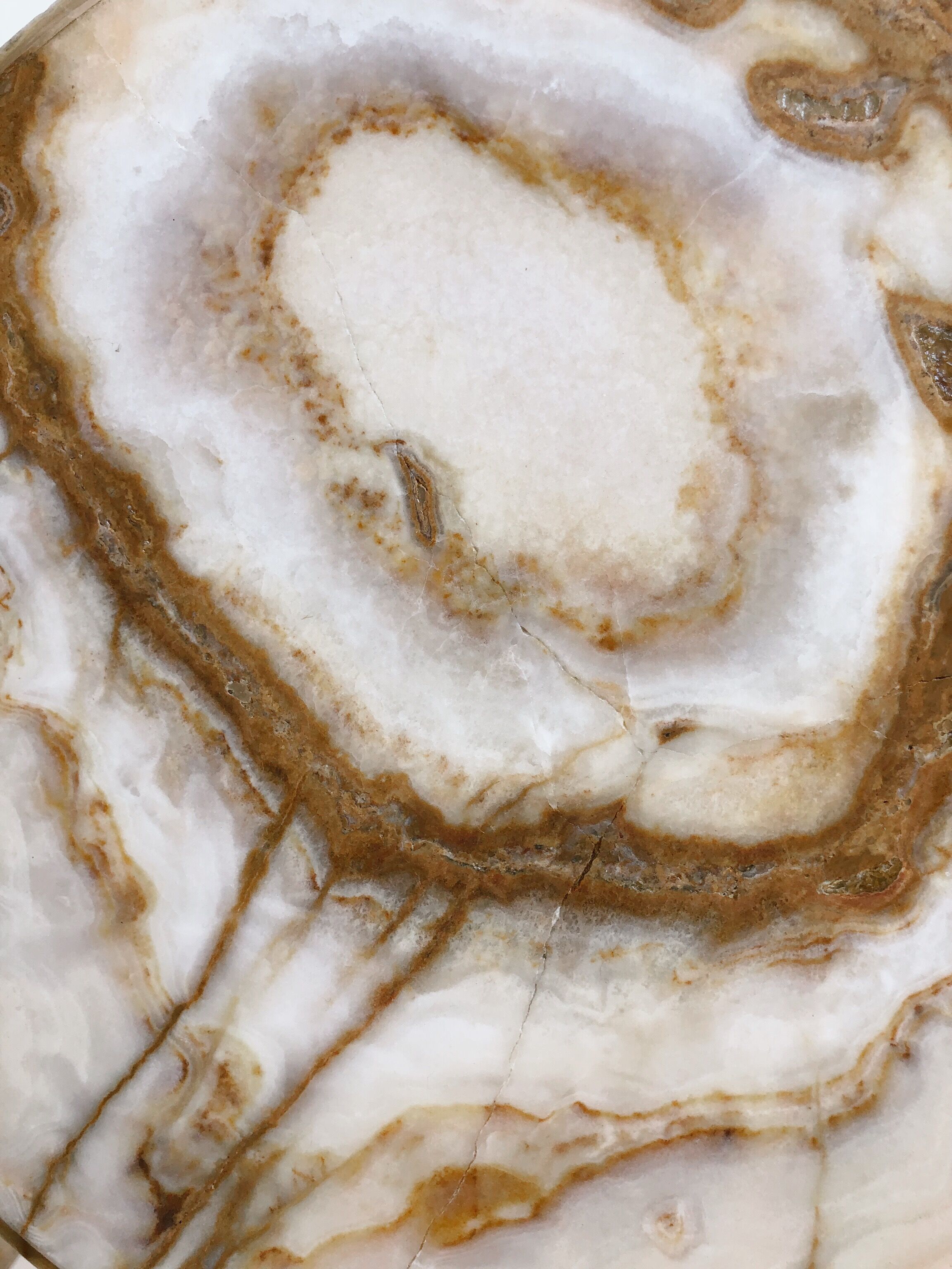 Pull out tables marble and brass