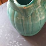 Old orchie ceramic pitcher