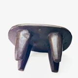 Senoufo Stool N1 " in solid wood | hand carved | Authentic Piece