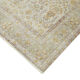 Tapis décoratif beige anatolien tissé à la main 206 cm x 286 cm