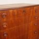 Commode danoise 7 tiroirs vintage en teck