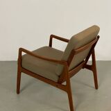 Fauteuils danois en teck par Ole Wanscher années 1960 MidCentury