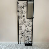Wrought iron coat rack from the 60s