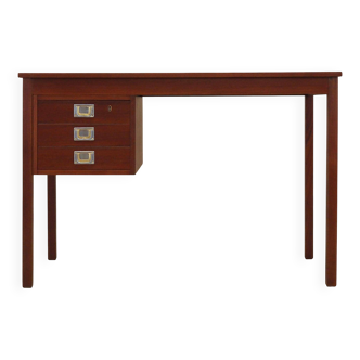 Bureau en teck, design danois, années 1960, production : Danemark