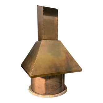 Central copper chimney ventrone