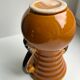 Vase en céramique jaune vallauris made in france années 70