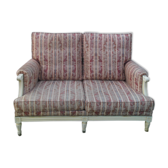 Banquette 2 places style Louis XVI