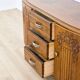 Wooden dressing table, Art Deco from the 1940s.