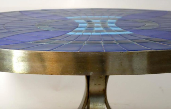 Table Cocktail Vintage par Guy Trévoux