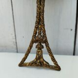 Mirror face to hand gilded bronze knot ribbon