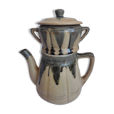 Glazed earth coffee maker