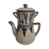 Cafetière en terre vernissé