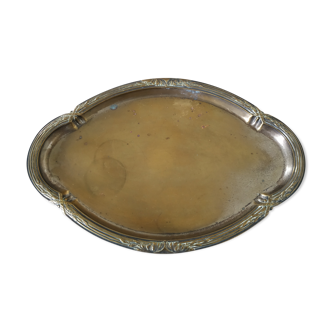 Silver metal top
