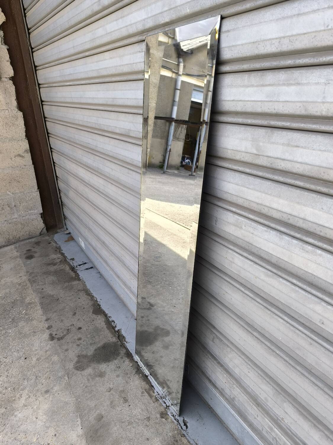 Bevelled Art Deco mirror