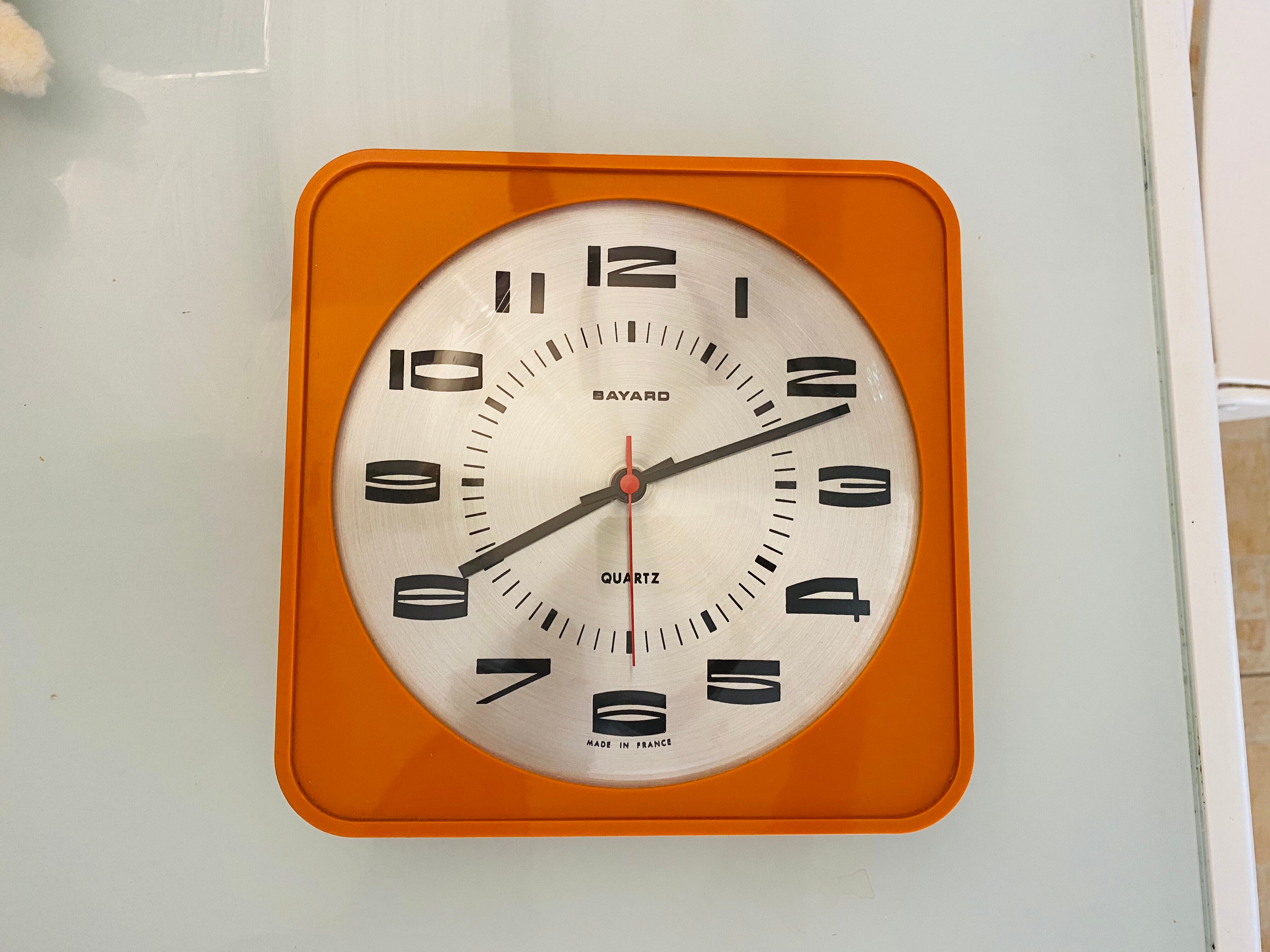 Vintage Bayard wall clock
