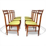 Set of 6 dining chairs by Amma Torino, 1960
