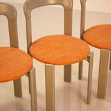 6 chairs by Bruno Rey for Dietiker 70's
