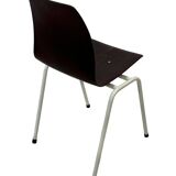 Vintage set of four Stacking Chairs by Elmar Flötotto for Pagholz