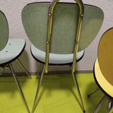 4 chairs formica year 1970