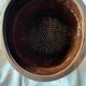 Early 20th century Chinese grain basket made of woven willow