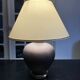 Drimmer lamp in moiré ceramic