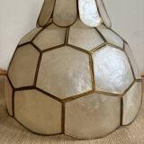 Lustre nacre et laiton