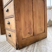 Bureau pin meuble atelier 1950