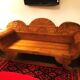 Indonesian fruit wood bench.